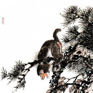 猿啼松山